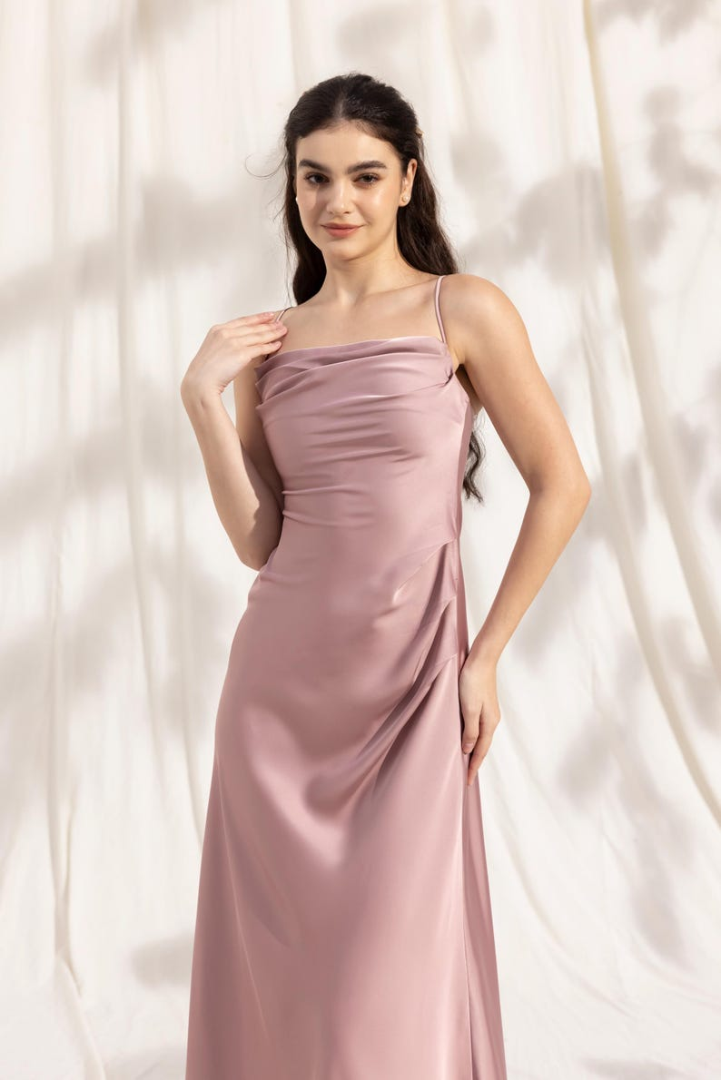 YasmDressArt Versatile Elegant Silk Slip Dress