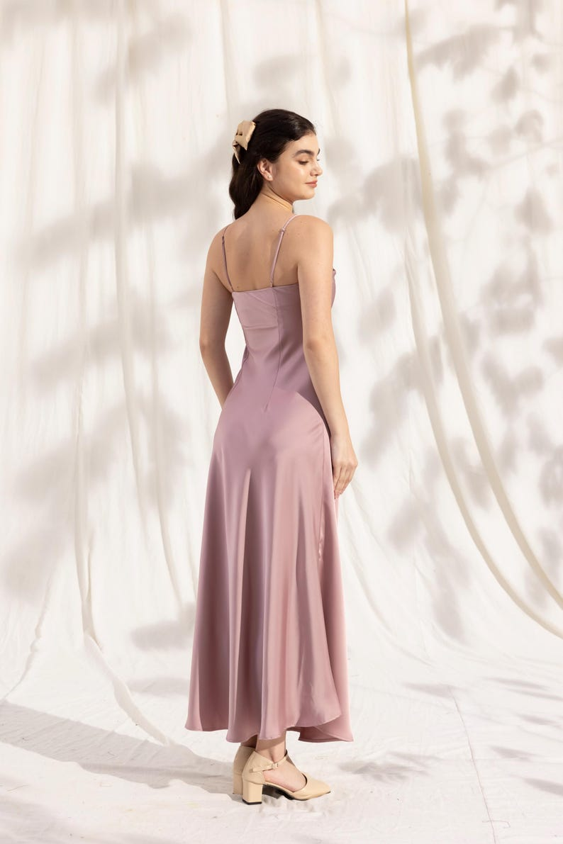 YasmDressArt Versatile Elegant Silk Slip Dress