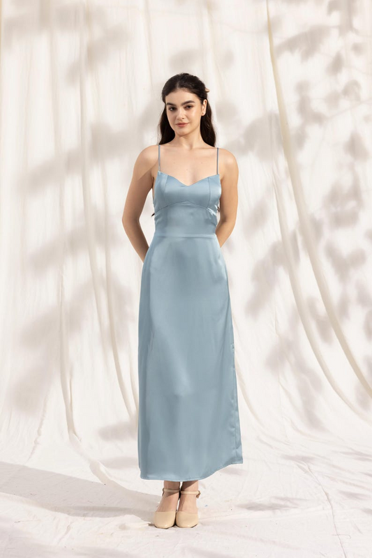 YasmDressArt Elegant Silk Slip Dress